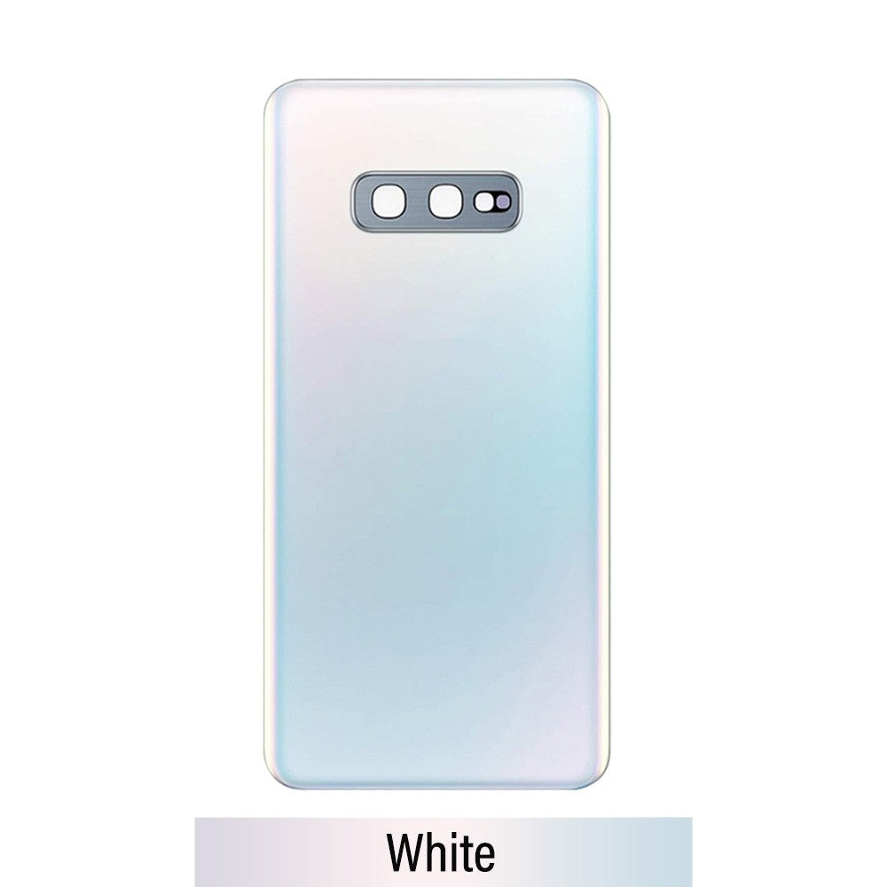 Red Rear Cover Glass For Samsung Galaxy S10 E G970F (Improved Quality)-Prism White Red Rear Cover Glass For Samsung Galaxy S10 E G970F (Improved Quality)-Prism White